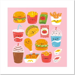 Fast Food Bonanza Posters and Art